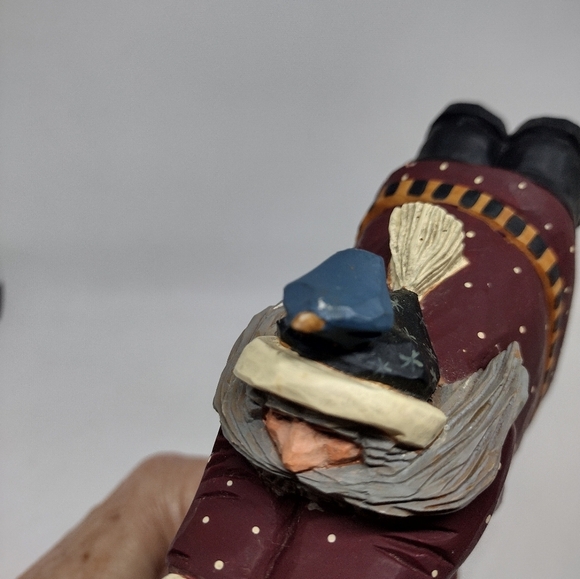 Williraye Studio Flying Santa‎ Folk Art Americana Collectable - Picture 7 of 11